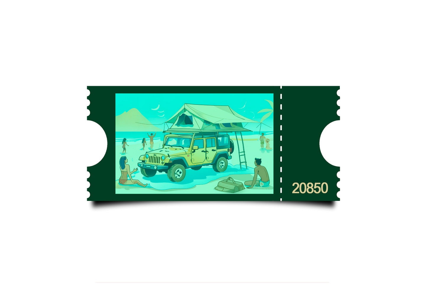 Boleto Ilustracion N 20850