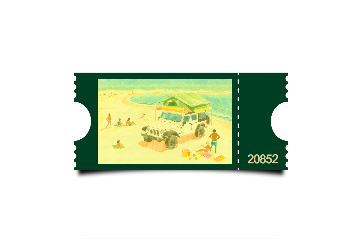 Boleto Ilustracion N 20852