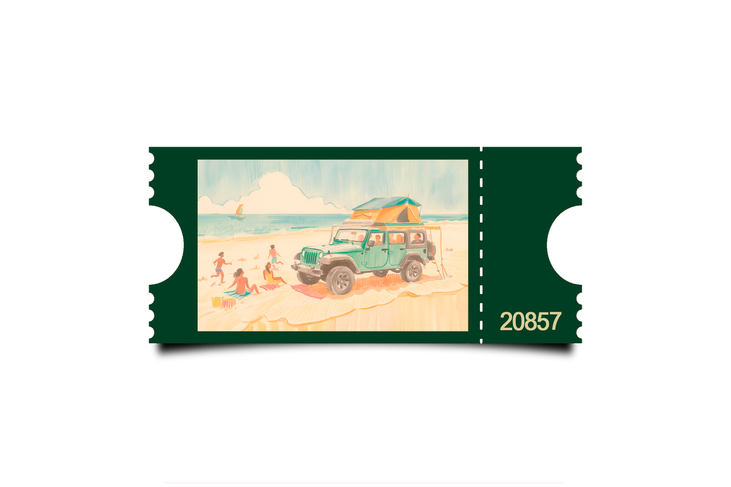 Boleto Ilustracion N 20857