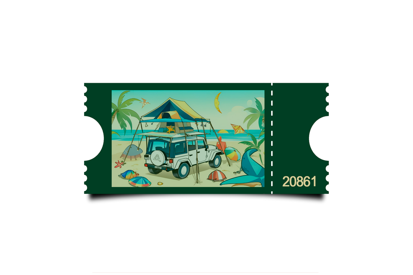 Boleto Ilustracion N 20861