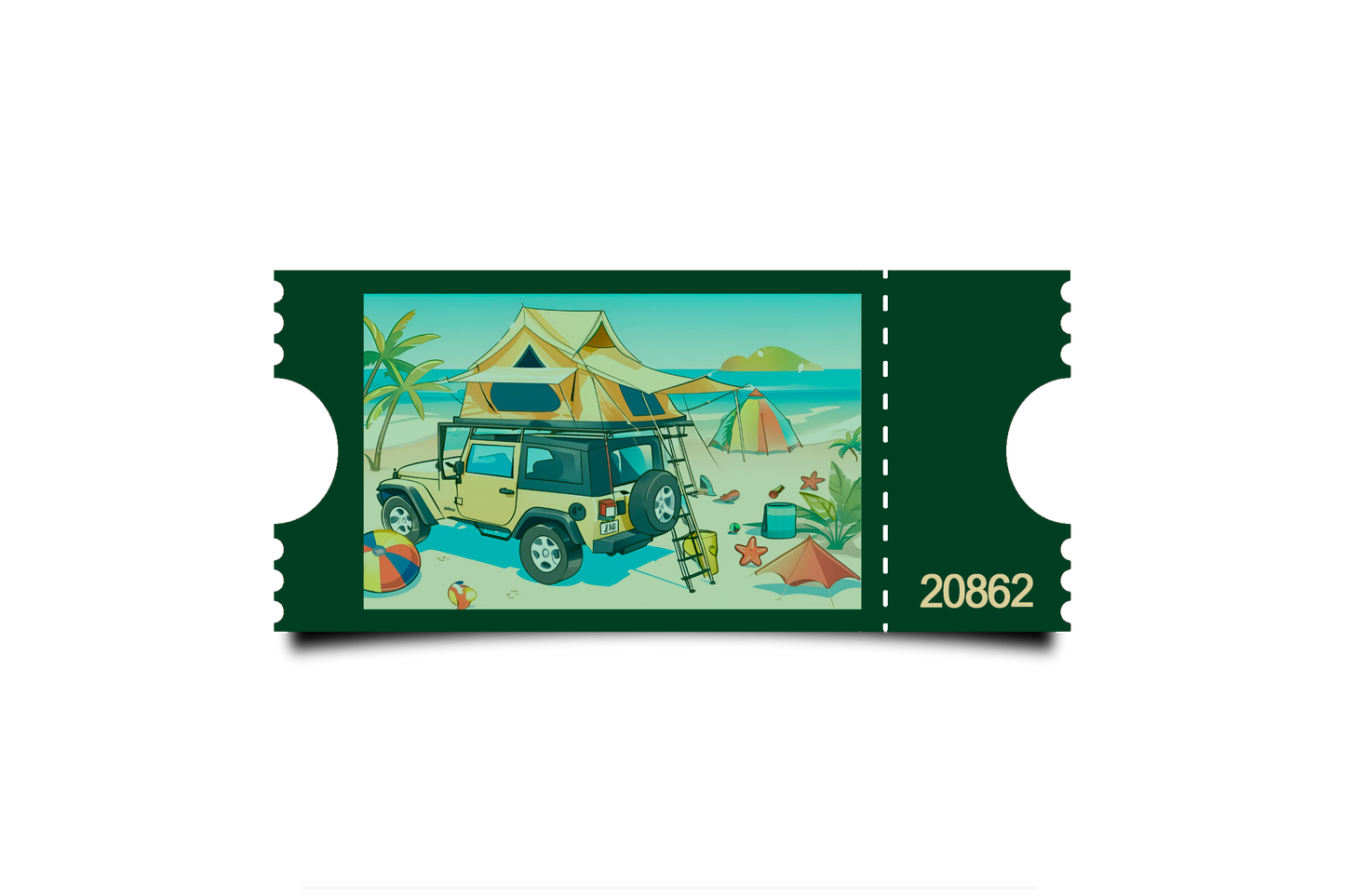 Boleto Ilustracion N 20862