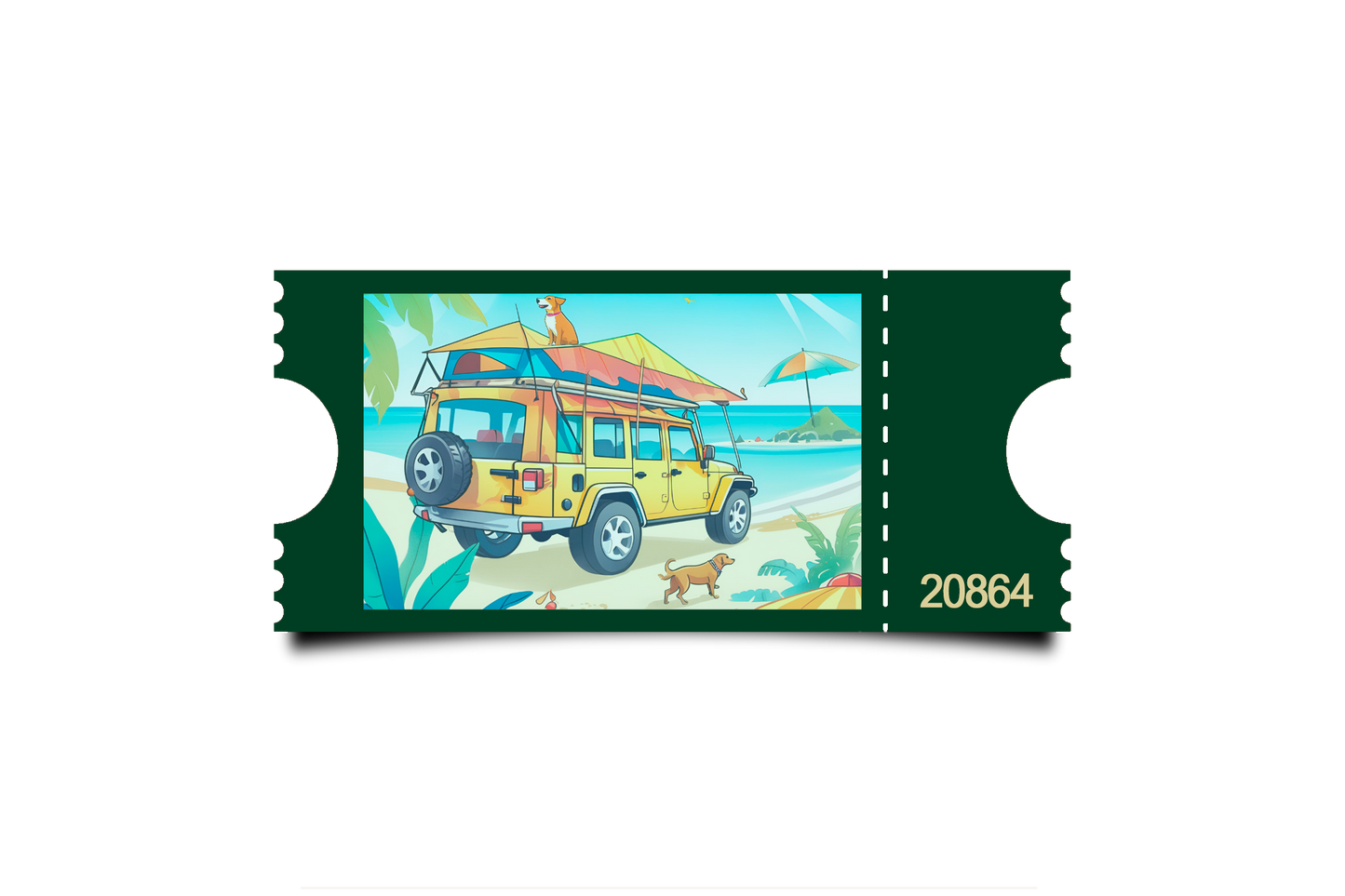Boleto Ilustracion N 20864