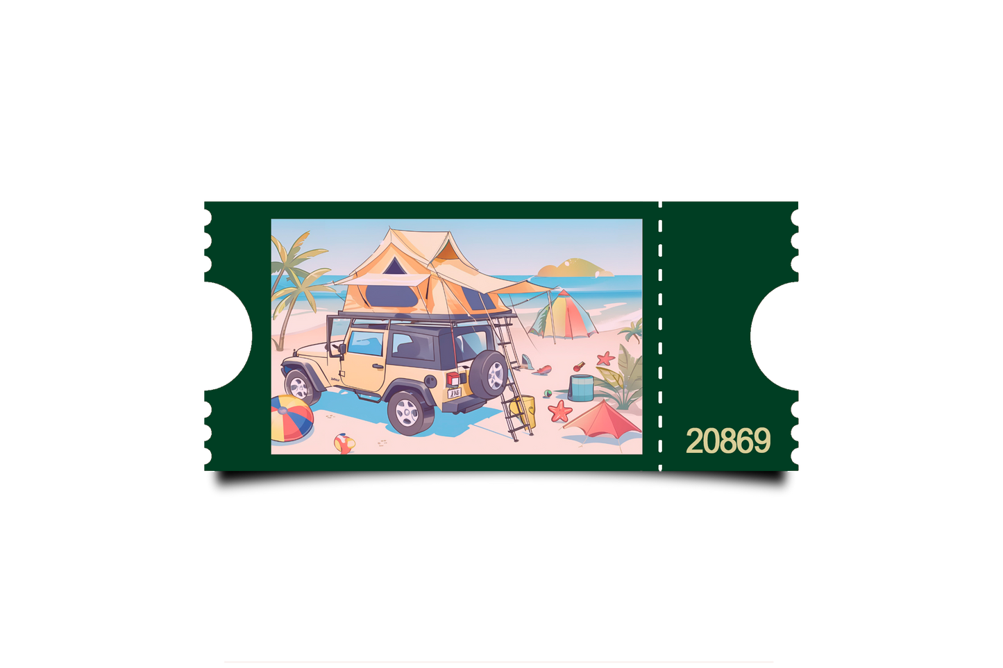 Boleto Ilustracion N 20869