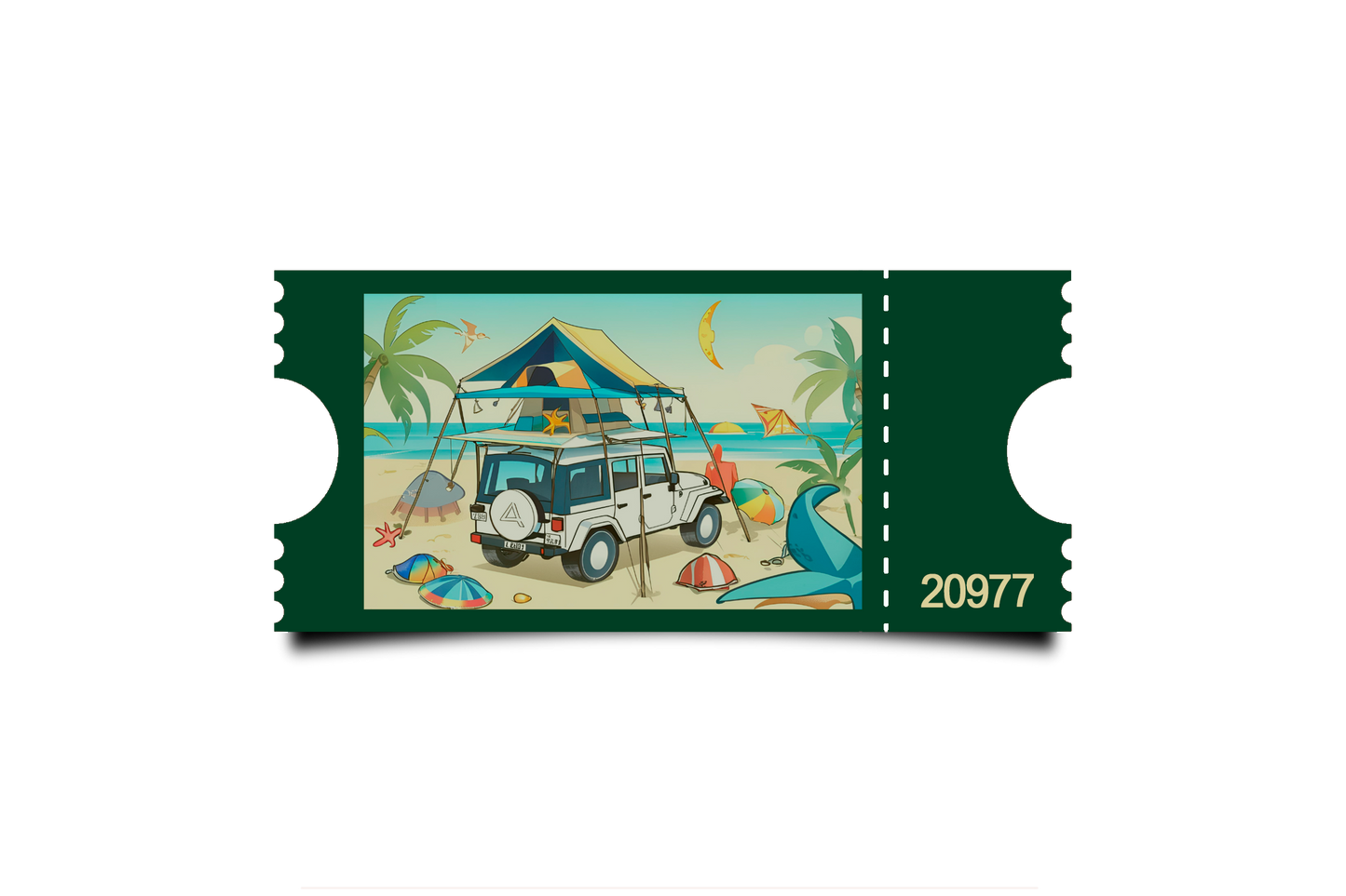 Boleto Ilustracion N 20977