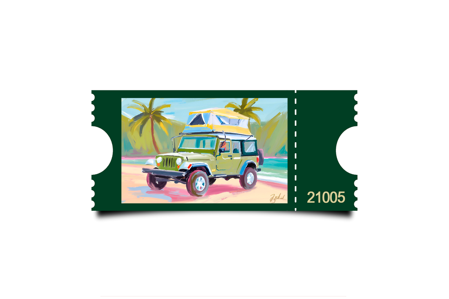 Boleto Ilustracion N 21005