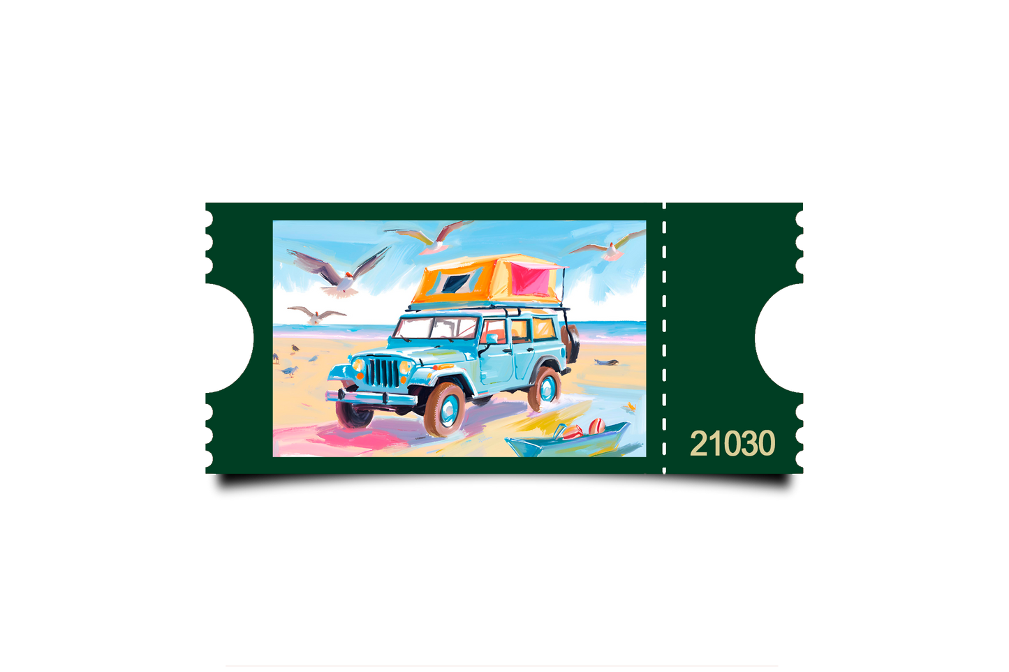 Boleto Ilustracion N 21030