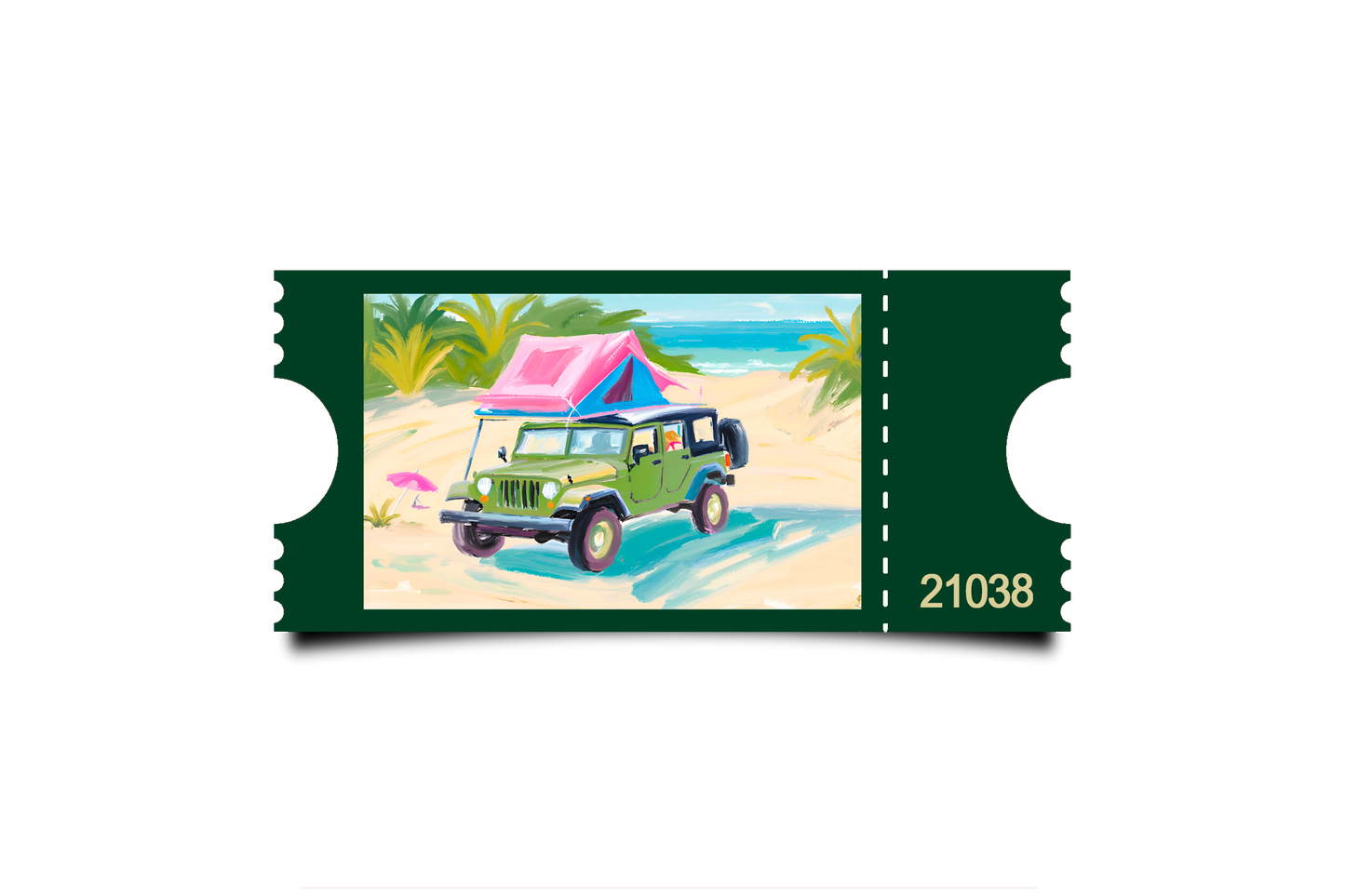 Boleto Ilustracion N 21038