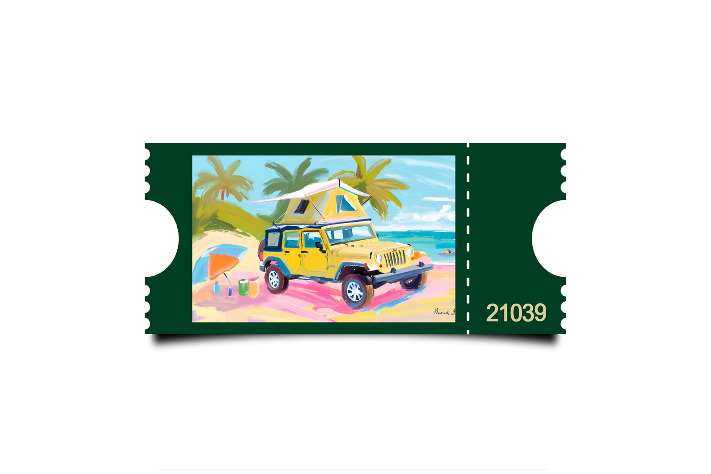 Boleto Ilustracion N 21039