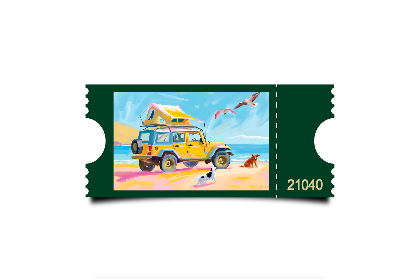 Boleto Ilustracion N 21040