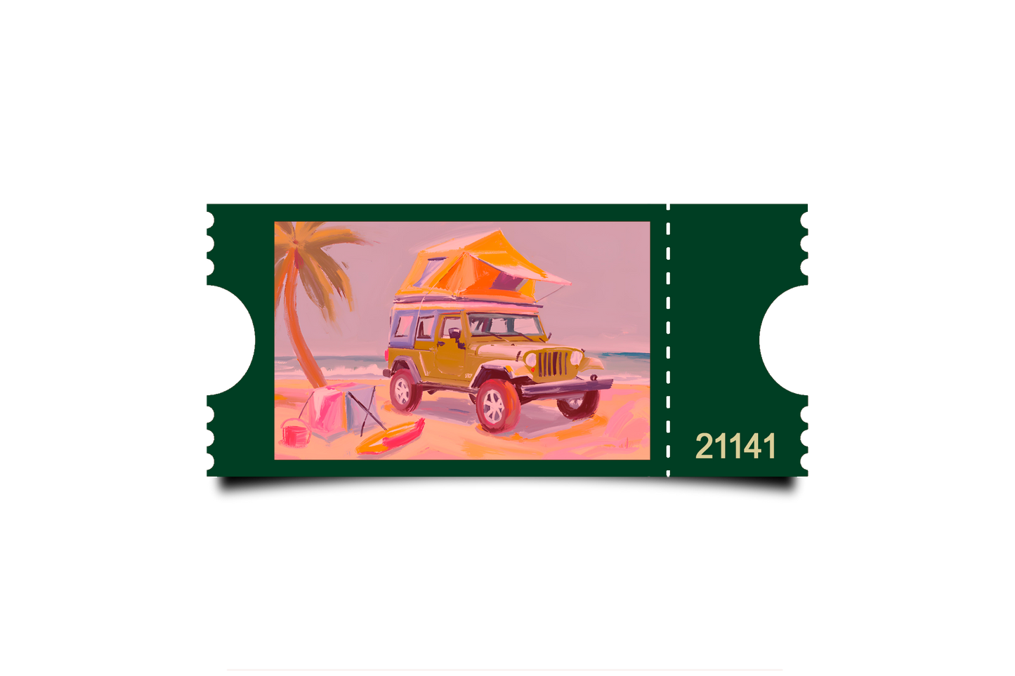Boleto Ilustracion N 21141