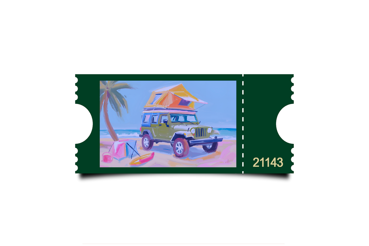 Boleto Ilustracion N 21143