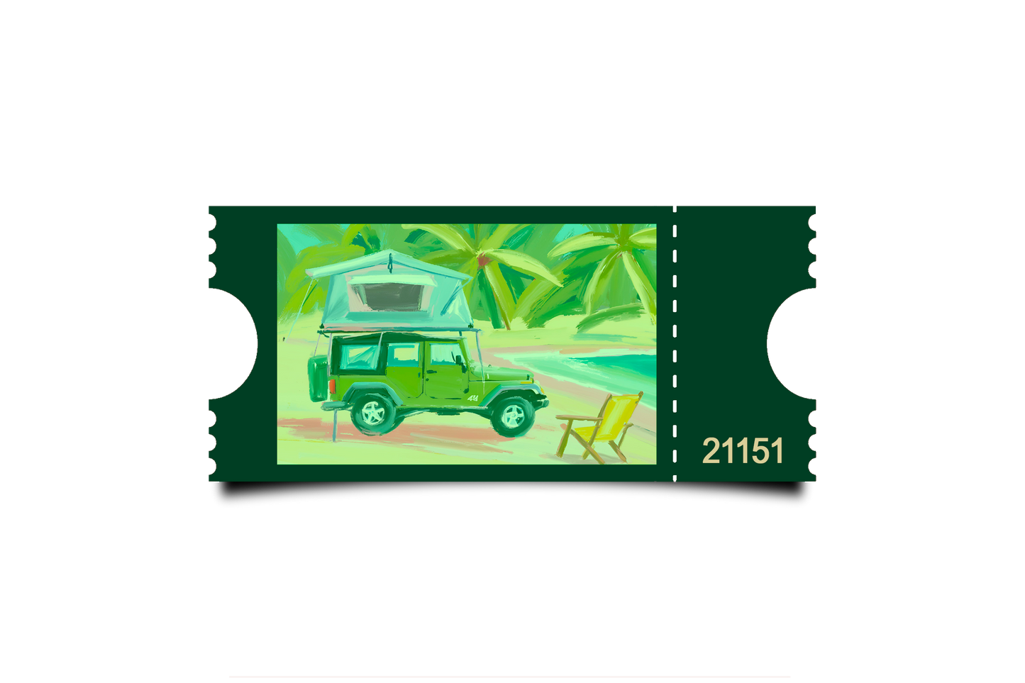 Boleto Ilustracion N 21151
