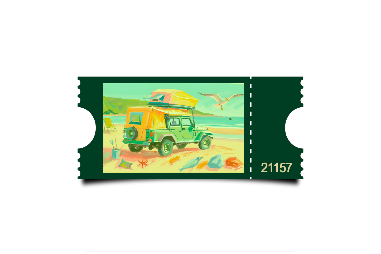 Boleto Ilustracion N 21157