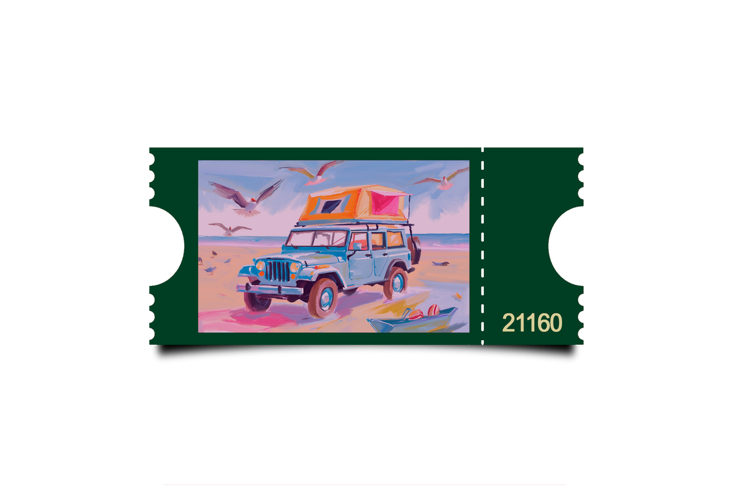 Boleto Ilustracion N 21160