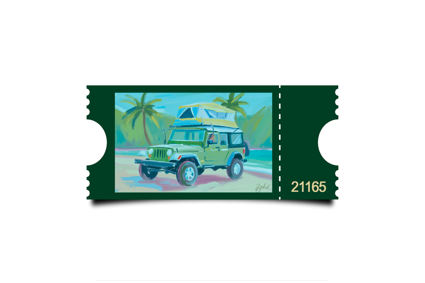 Boleto Ilustracion N 21165