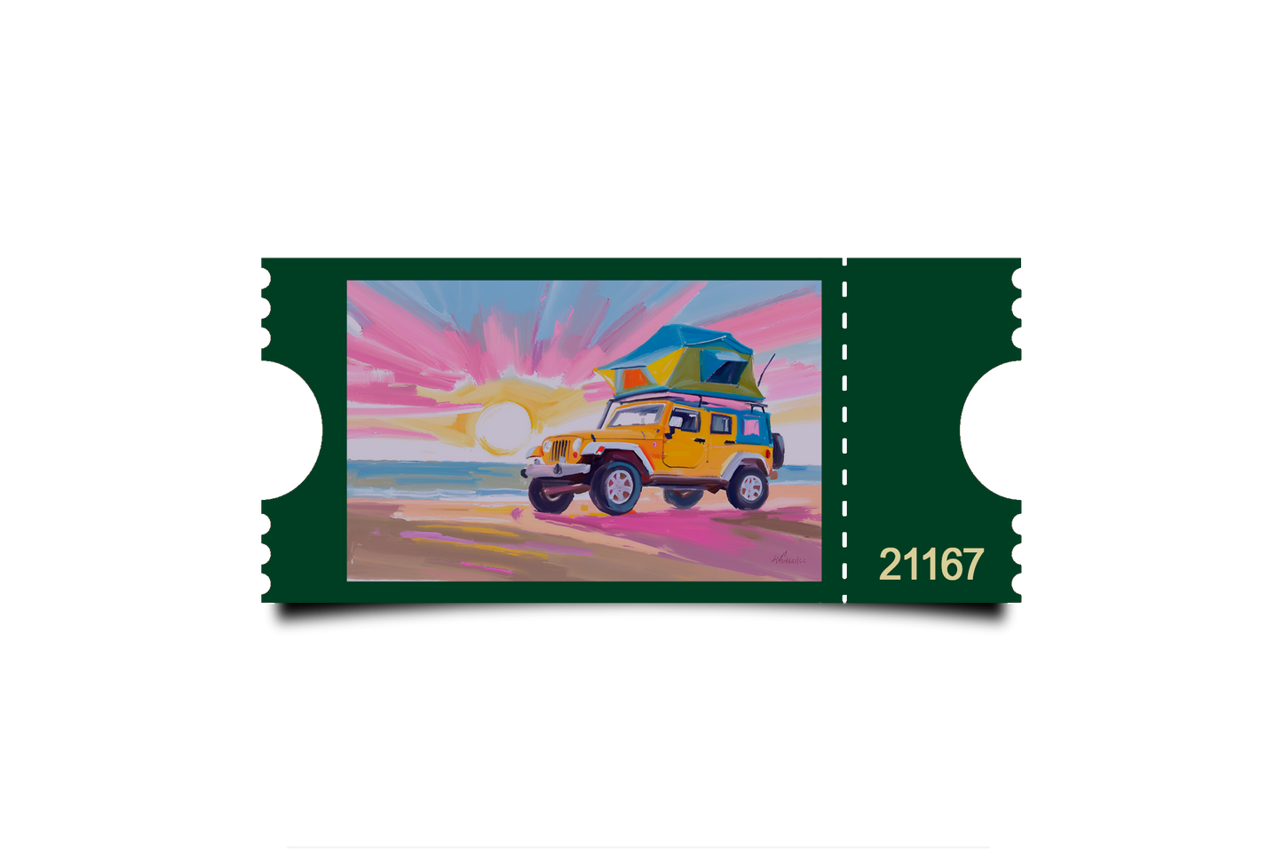 Boleto Ilustracion N 21167