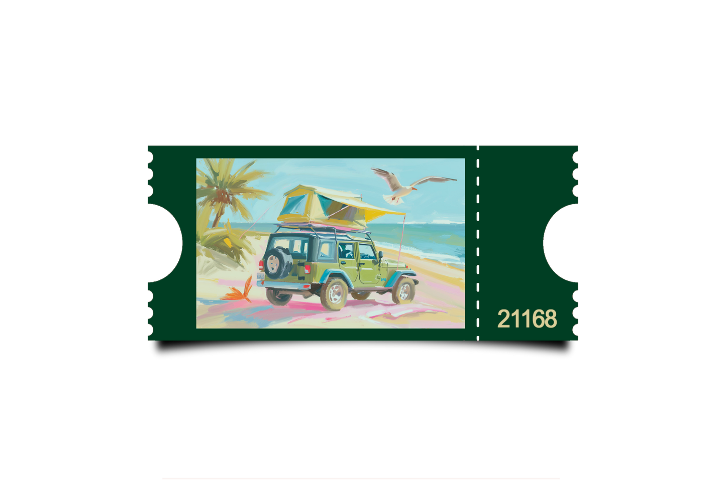 Boleto Ilustracion N 21168