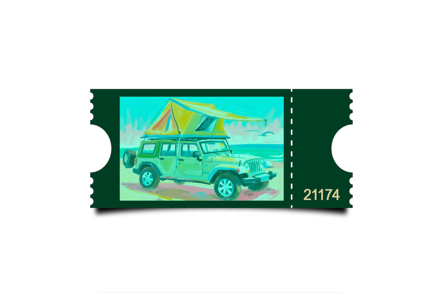 Boleto Ilustracion N 21174