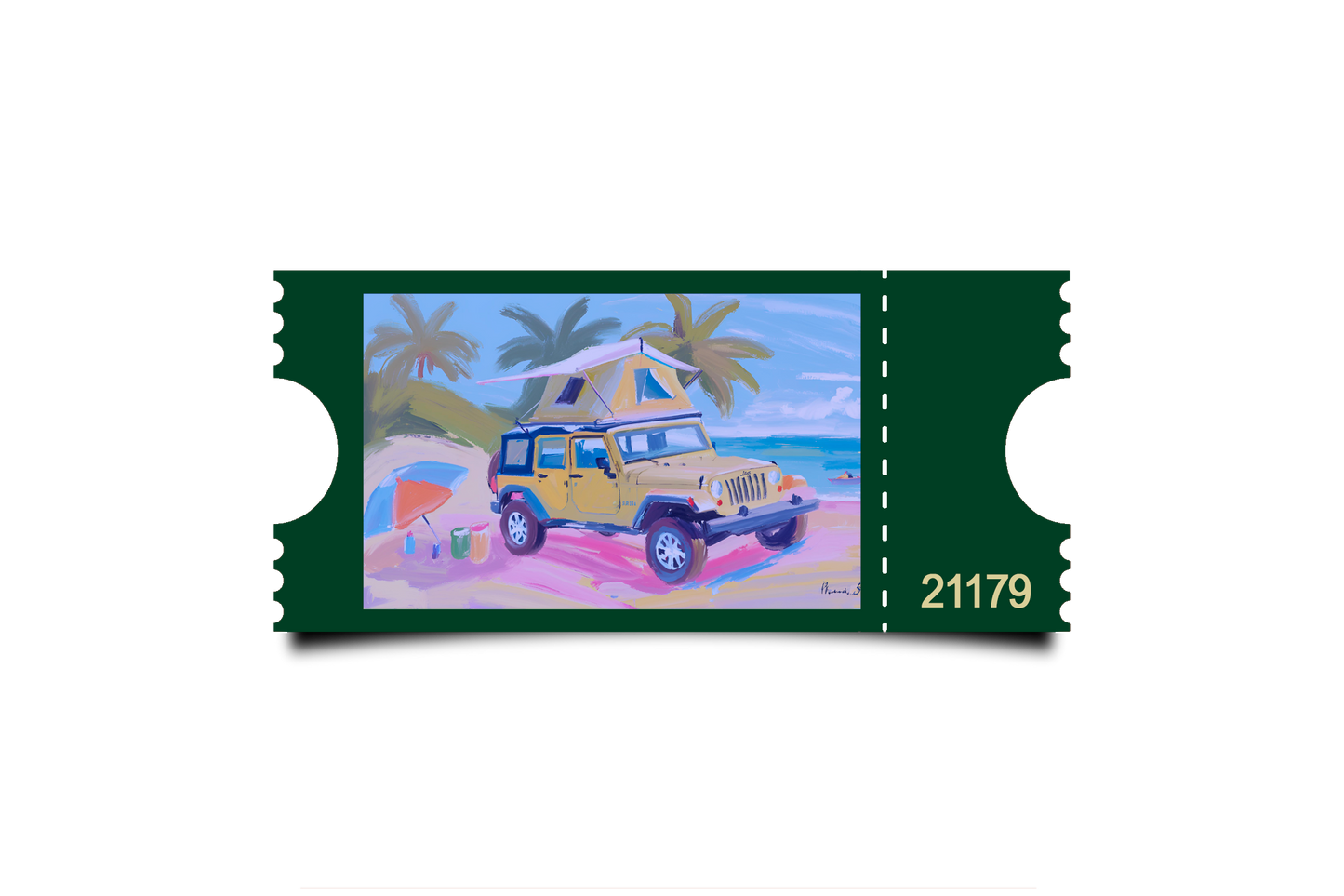 Boleto Ilustracion N 21179