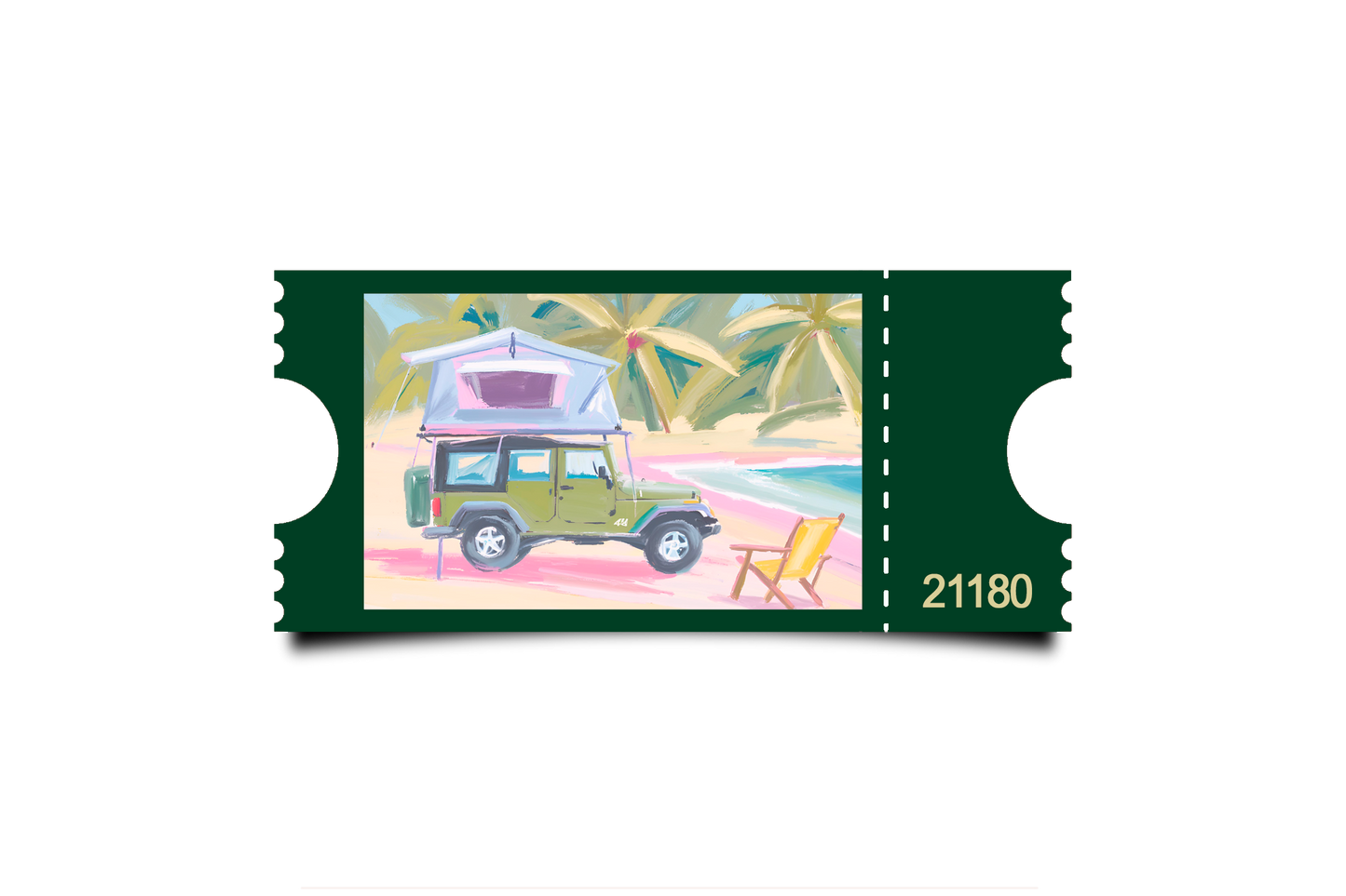 Boleto Ilustracion N 21180