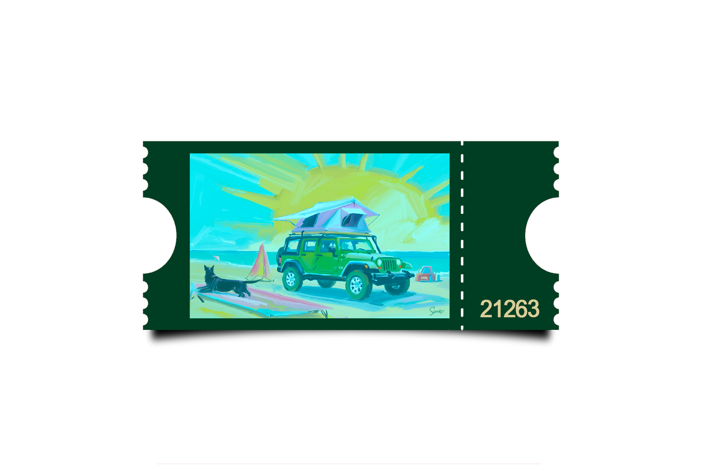 Boleto Ilustracion N 21263