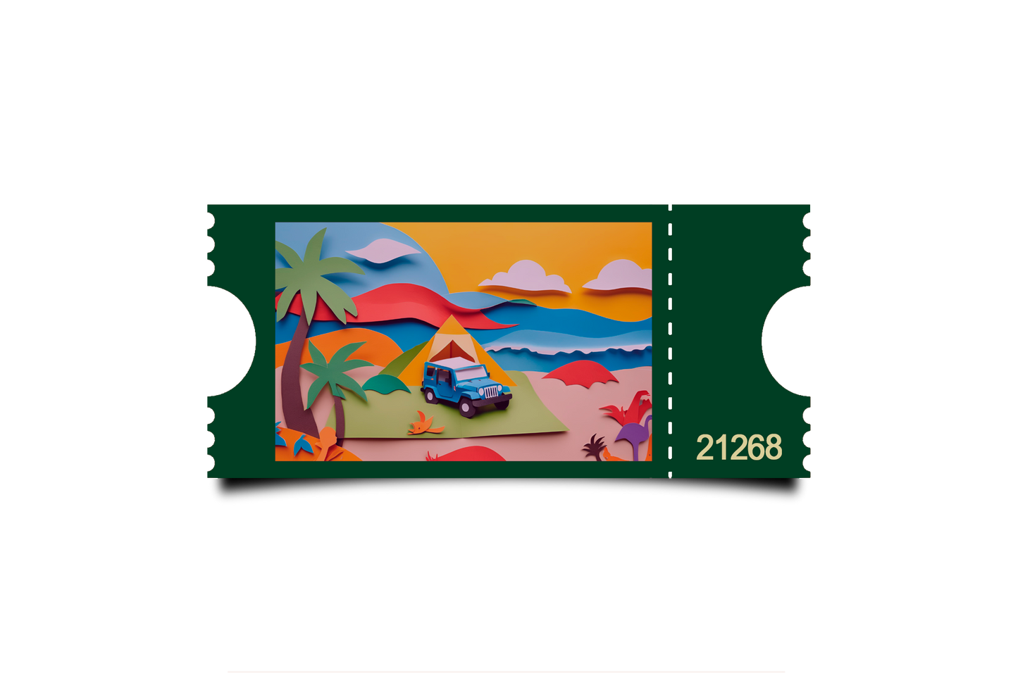 Boleto Ilustracion N 21268
