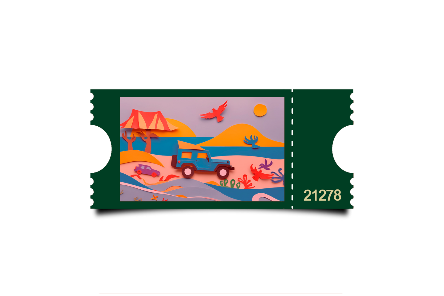 Boleto Ilustracion N 21278