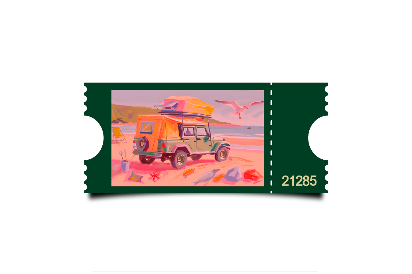 Boleto Ilustracion N 21285