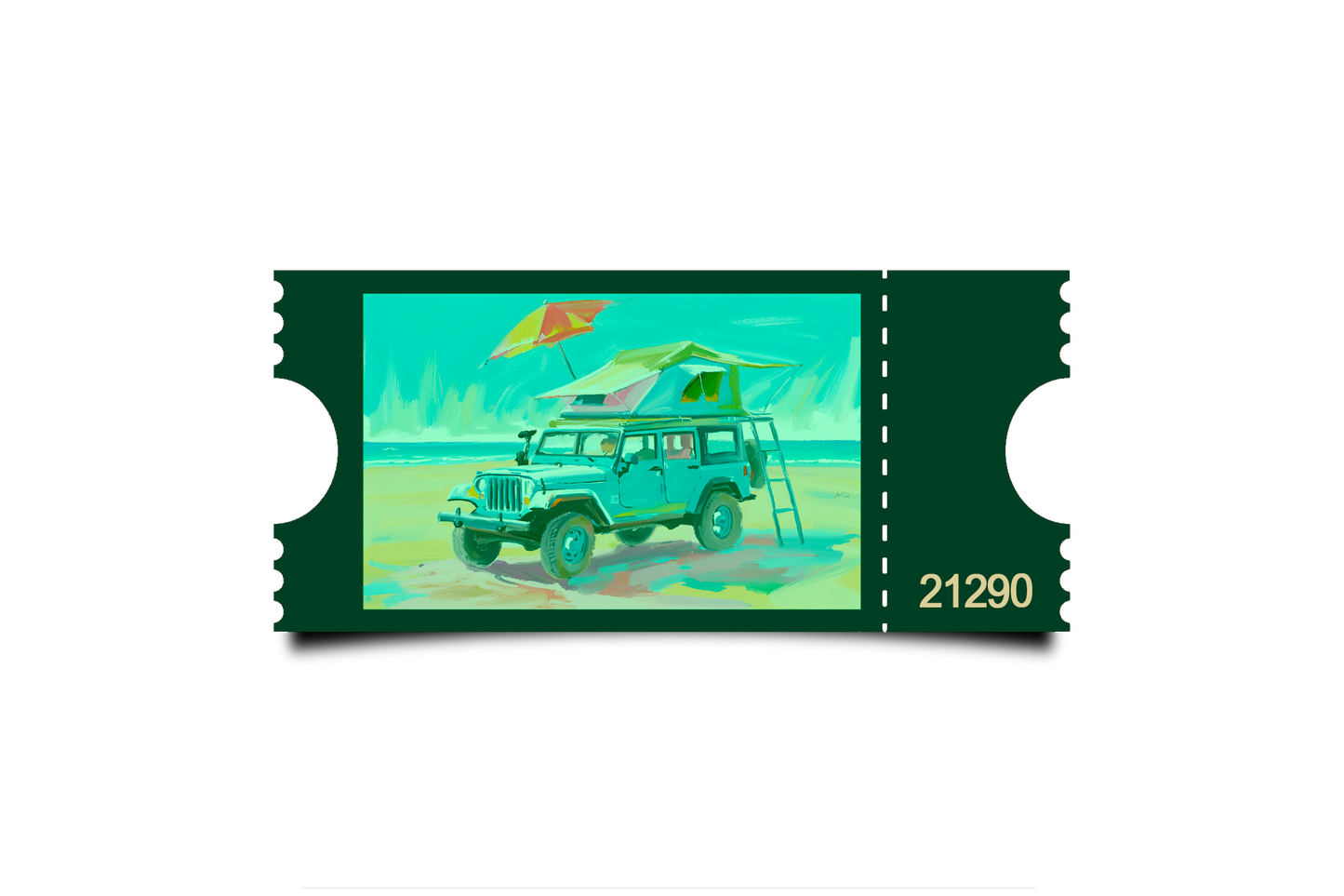 Boleto Ilustracion N 21290