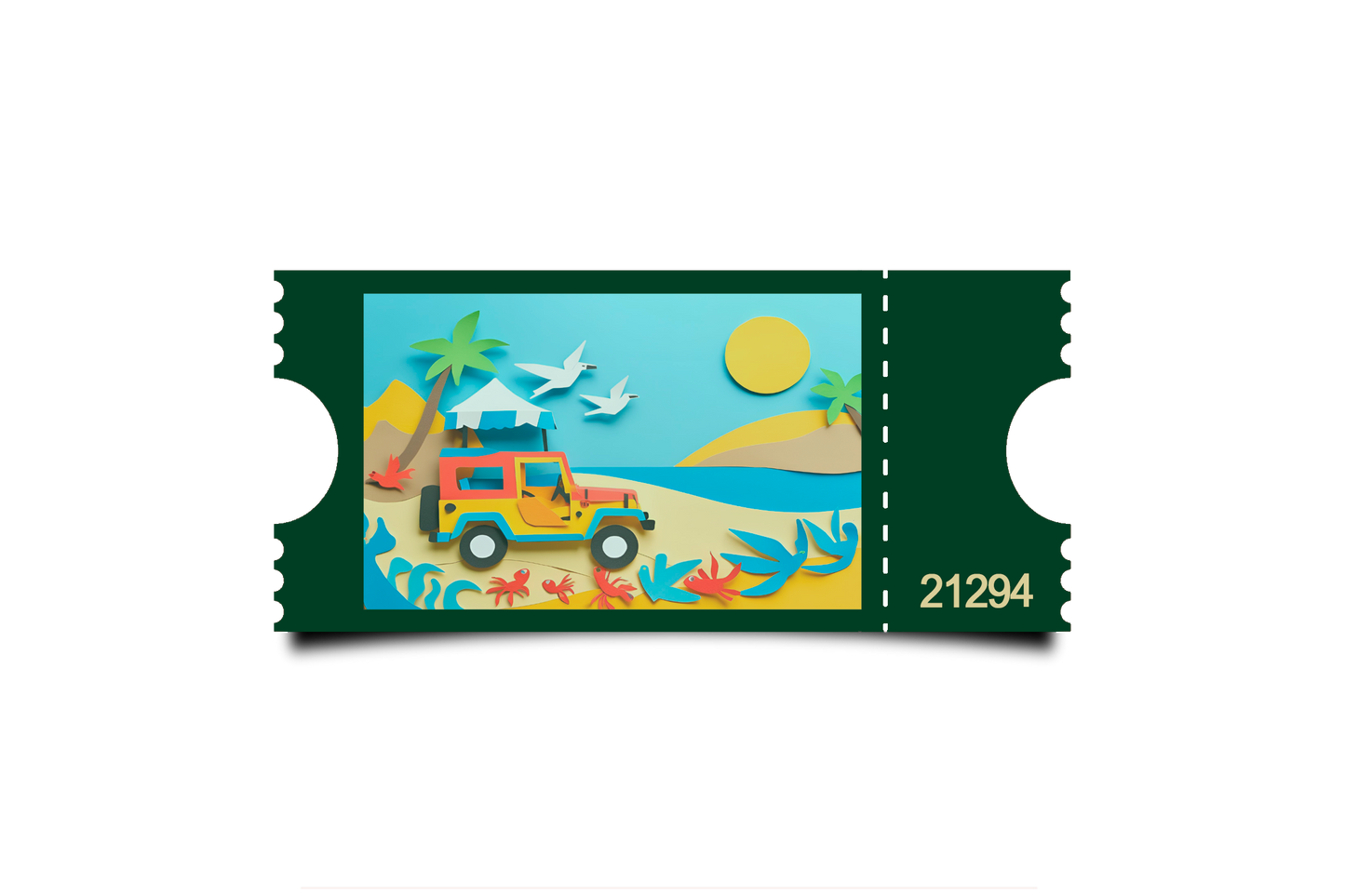 Boleto Ilustracion N 21294