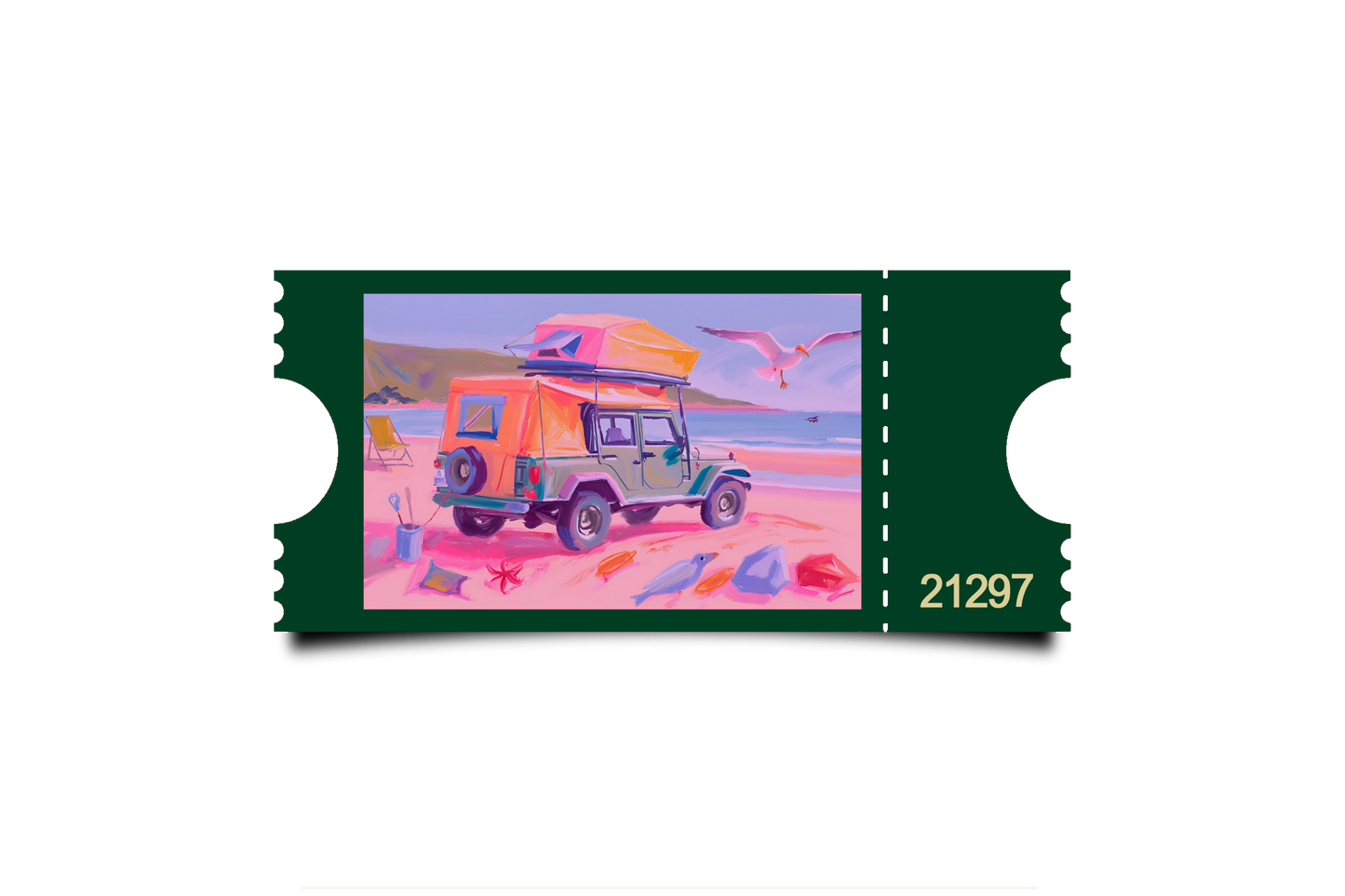 Boleto Ilustracion N 21297