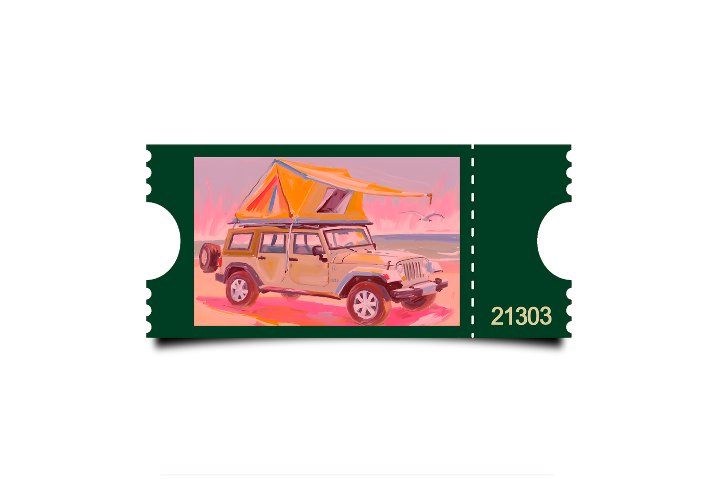 Boleto Ilustracion N 21303