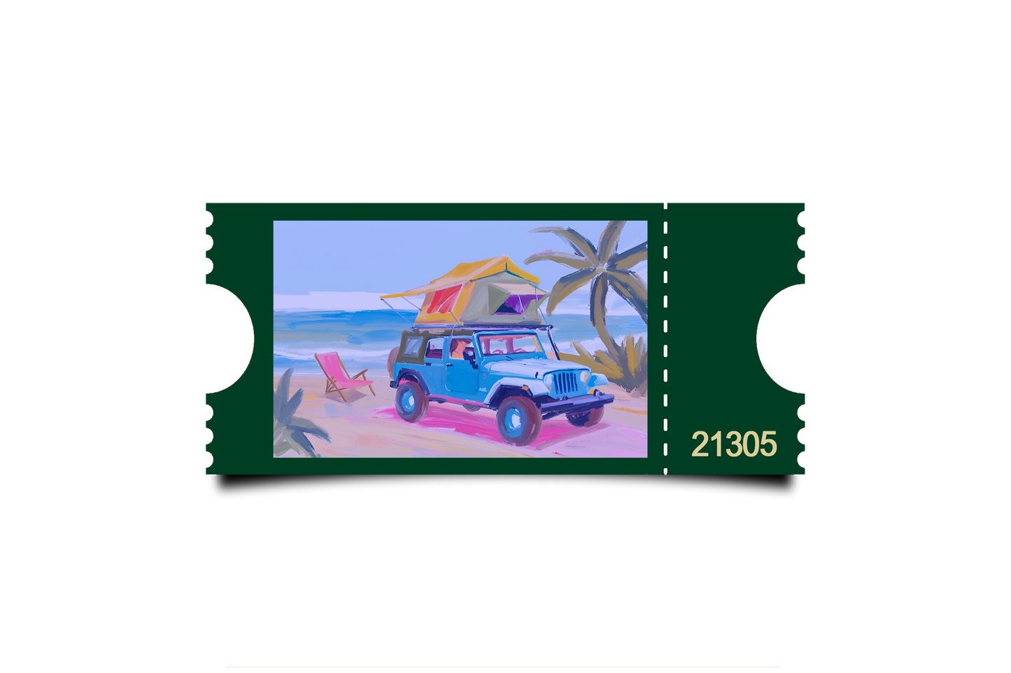 Boleto Ilustracion N 21305