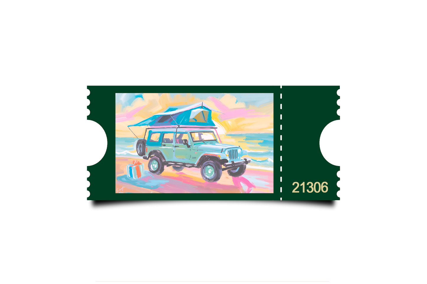 Boleto Ilustracion N 21306
