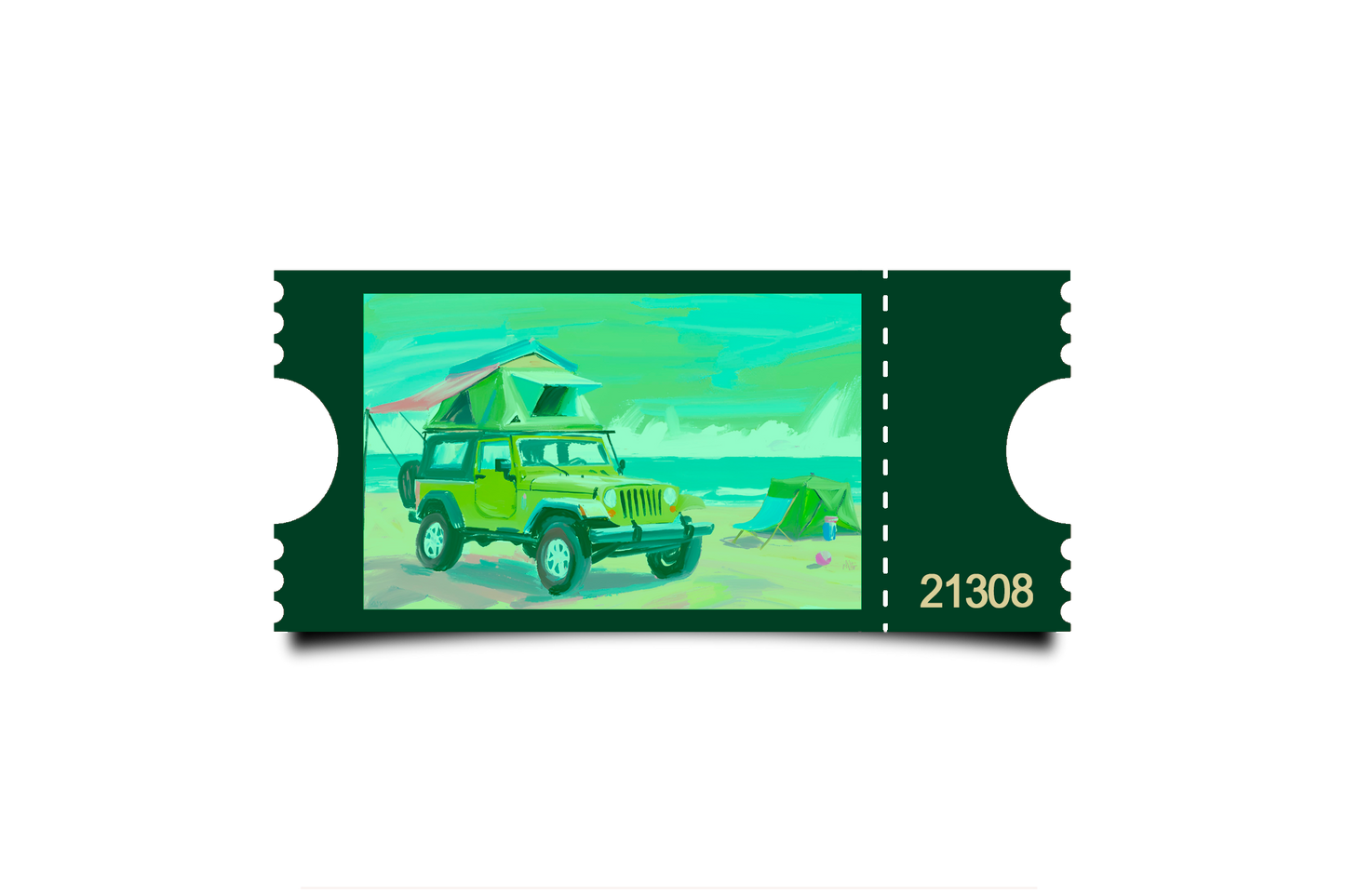 Boleto Ilustracion N 21308