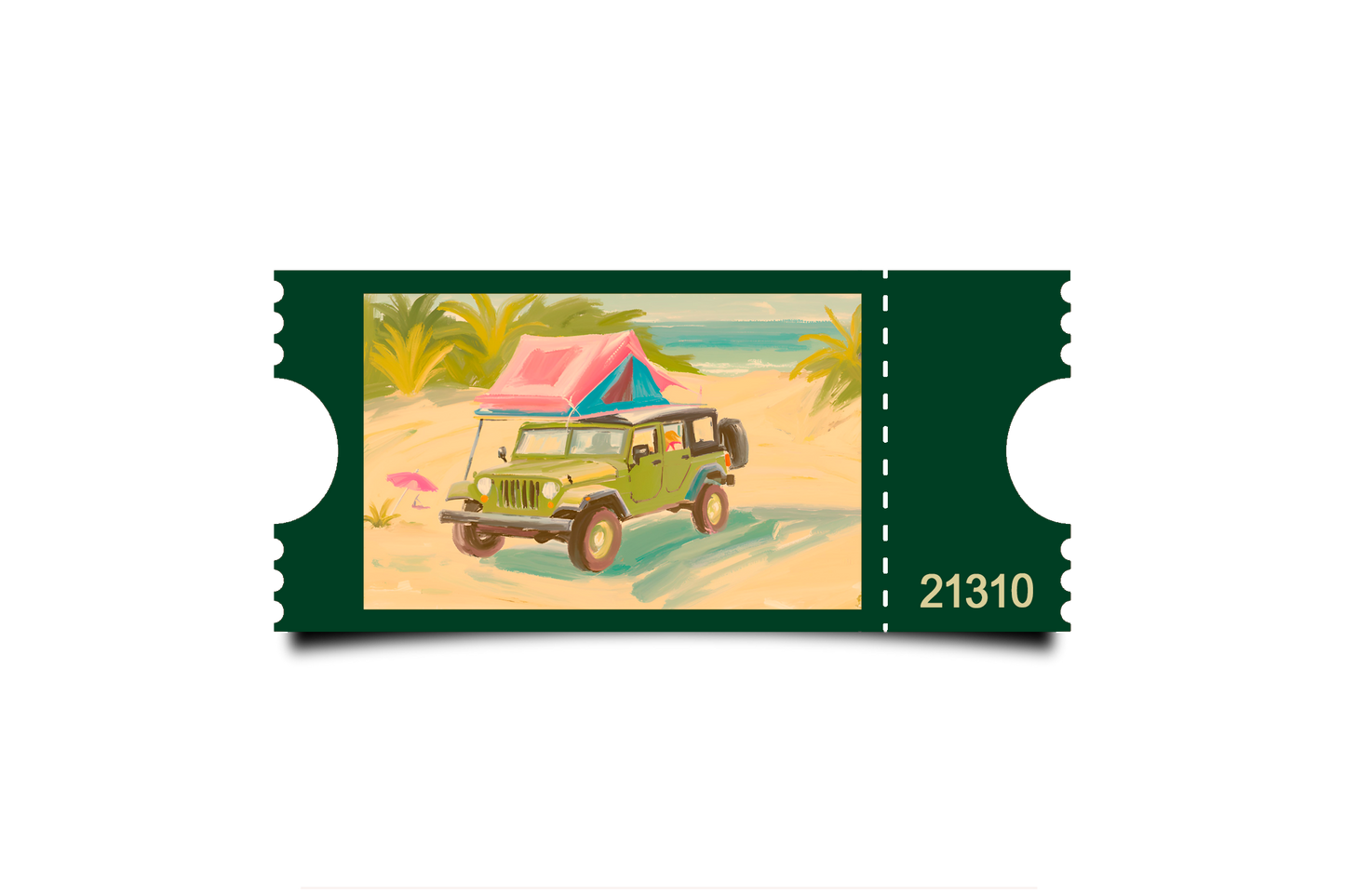 Boleto Ilustracion N 21310