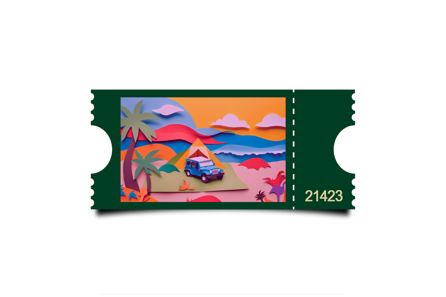 Boleto Ilustracion N 21423