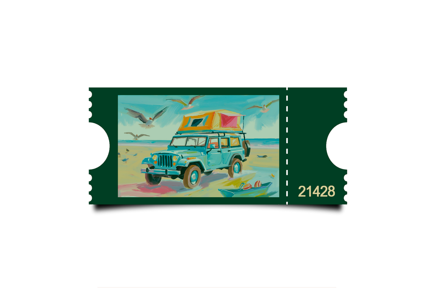 Boleto Ilustracion N 21428