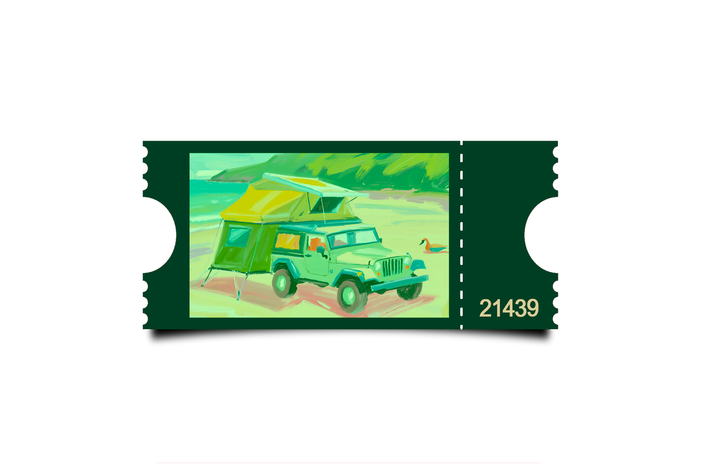 Boleto Ilustracion N 21439