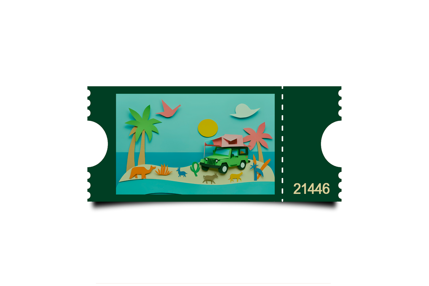 Boleto Ilustracion N 21446
