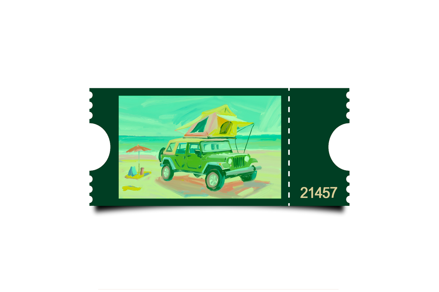 Boleto Ilustracion N 21457