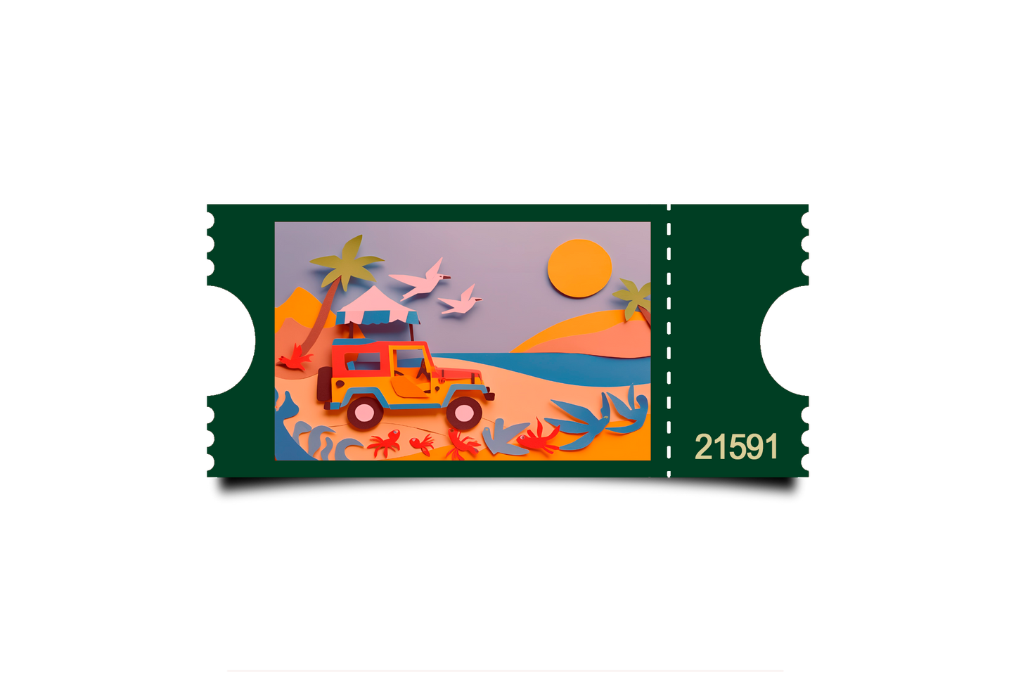 Boleto Ilustracion N 21591