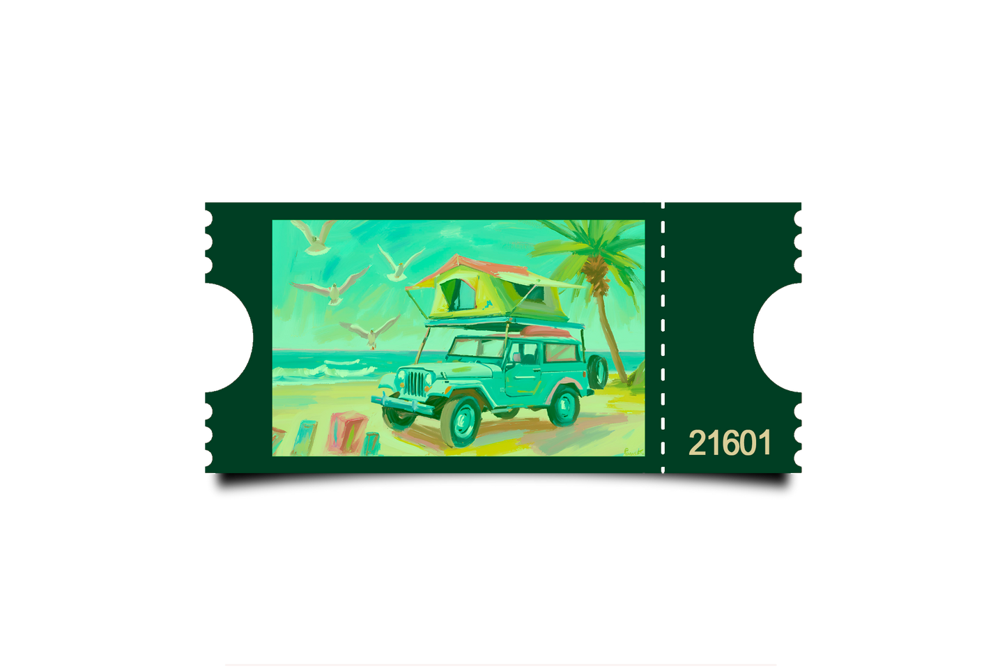 Boleto Ilustracion N 21601