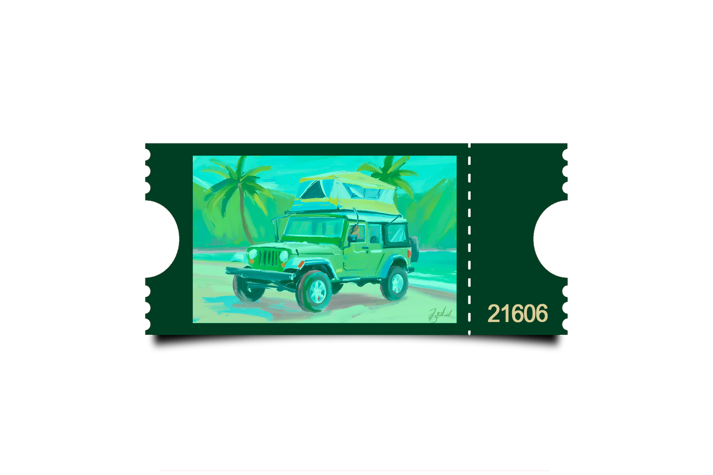Boleto Ilustracion N 21606