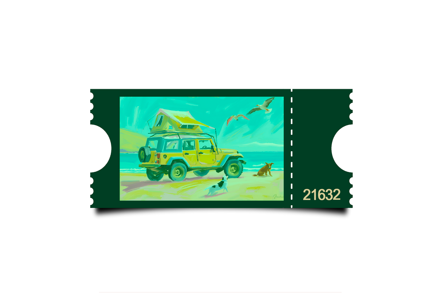 Boleto Ilustracion N 21632