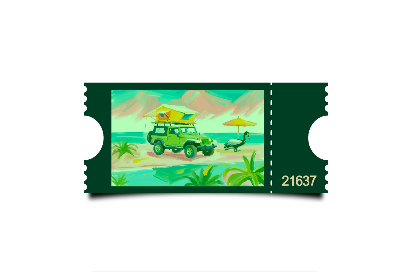 Boleto Ilustracion N 21637