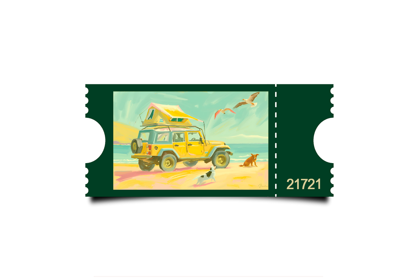 Boleto Ilustracion N 21721