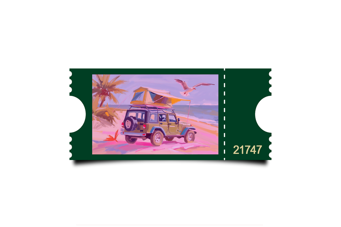 Boleto Ilustracion N 21747