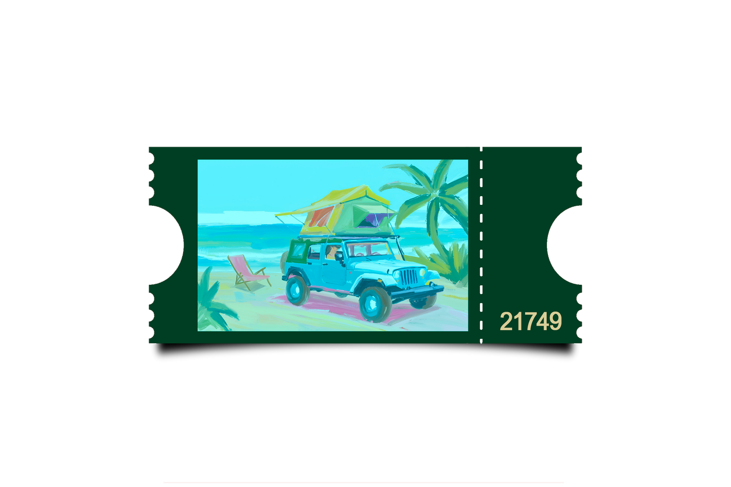 Boleto Ilustracion N 21749