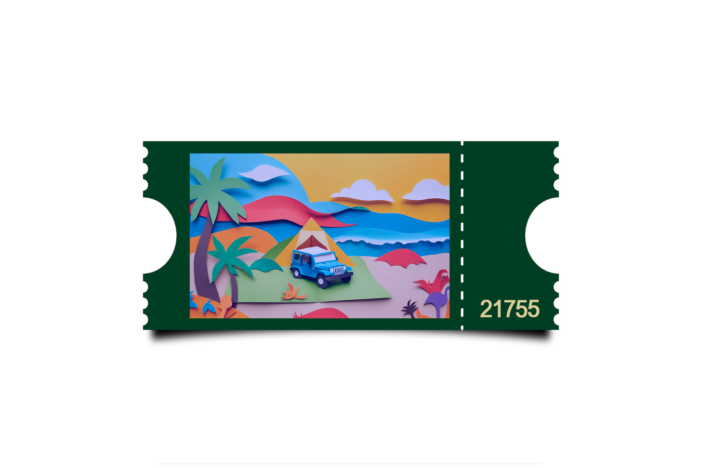 Boleto Ilustracion N 21755